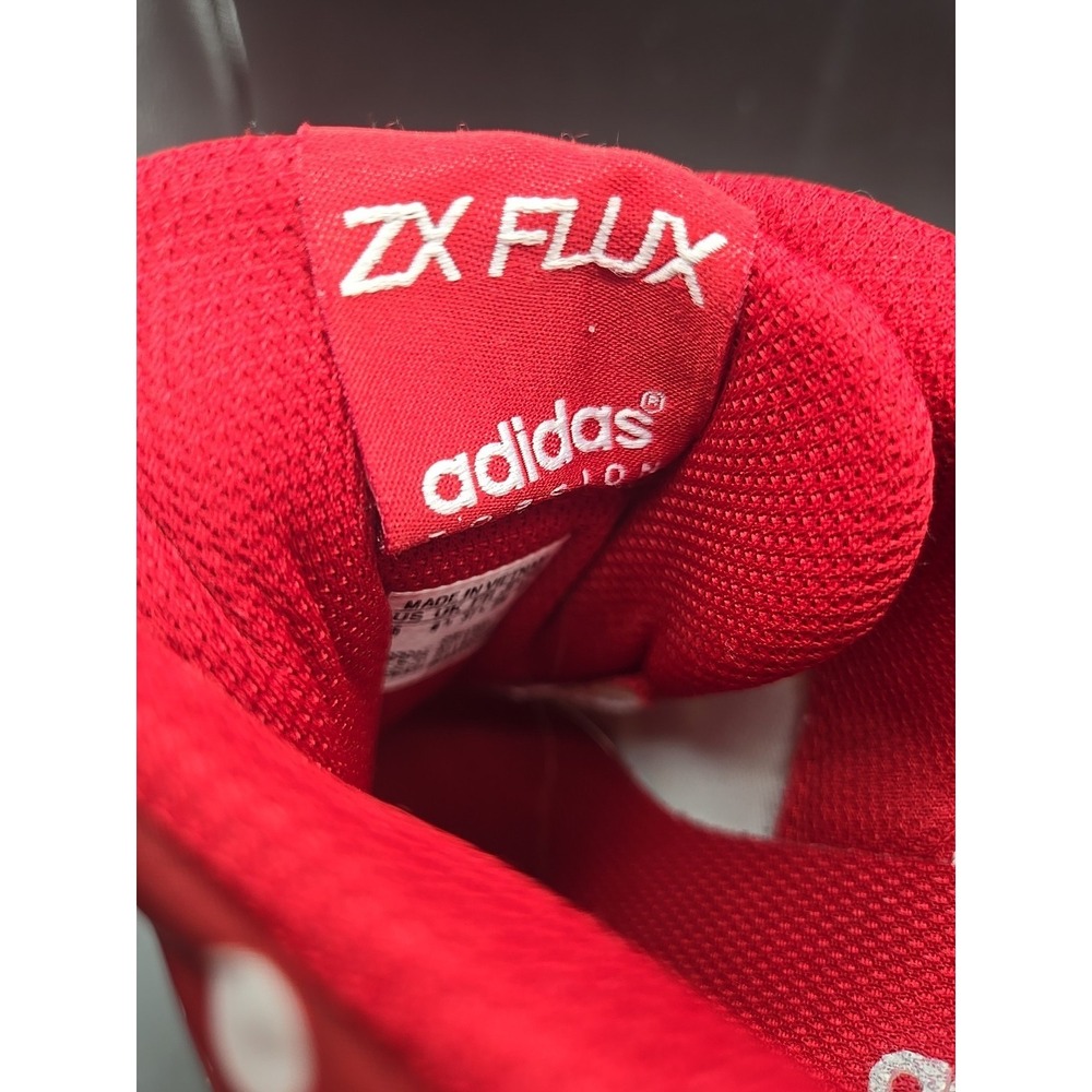 Rare HFT LTD Edition Adidas Torsion ZX Flux Size 6 Red White Polkadot Sneaker - Picture 6 of 6
